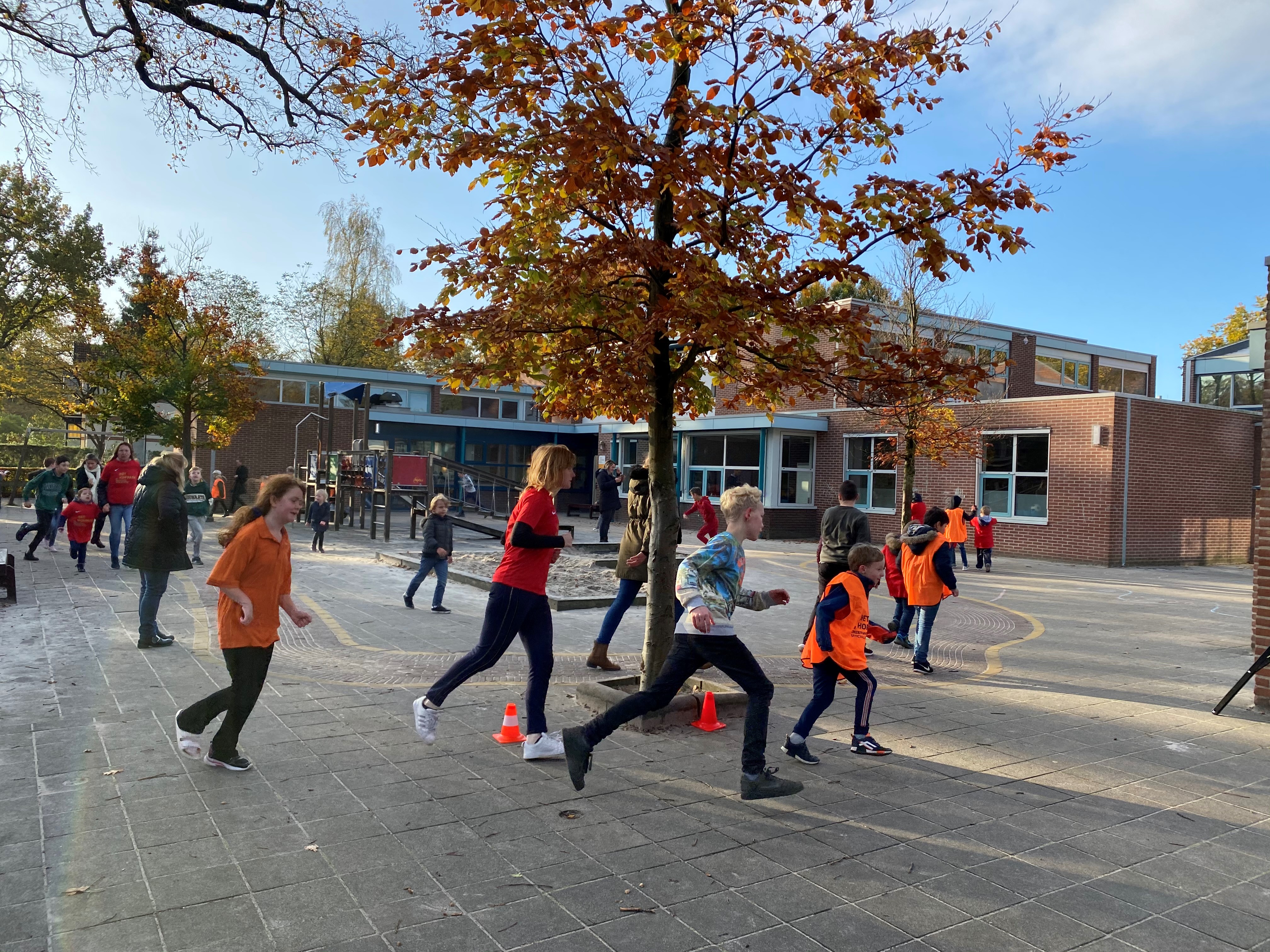 Samen bewegen op het schoolplein