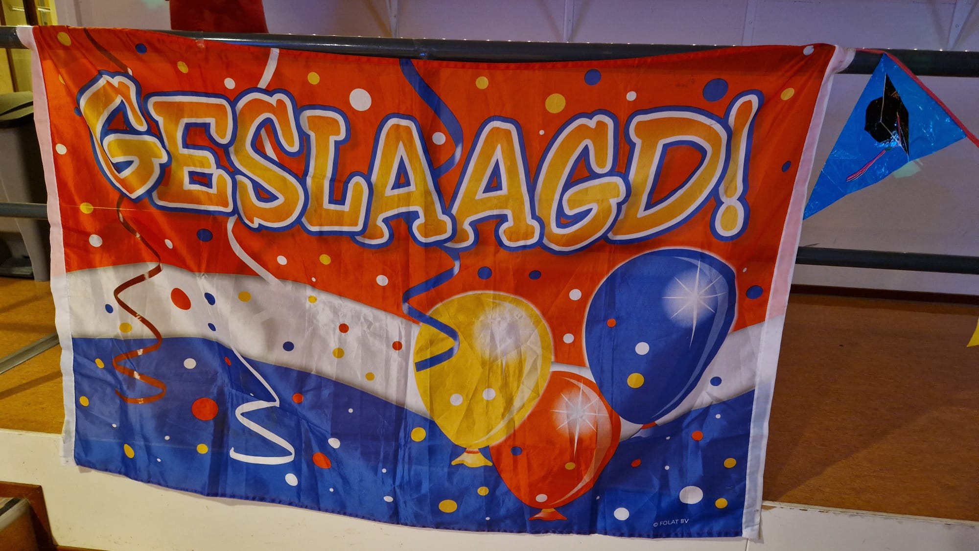 De vlag kan uit: het vso diploma op zak!