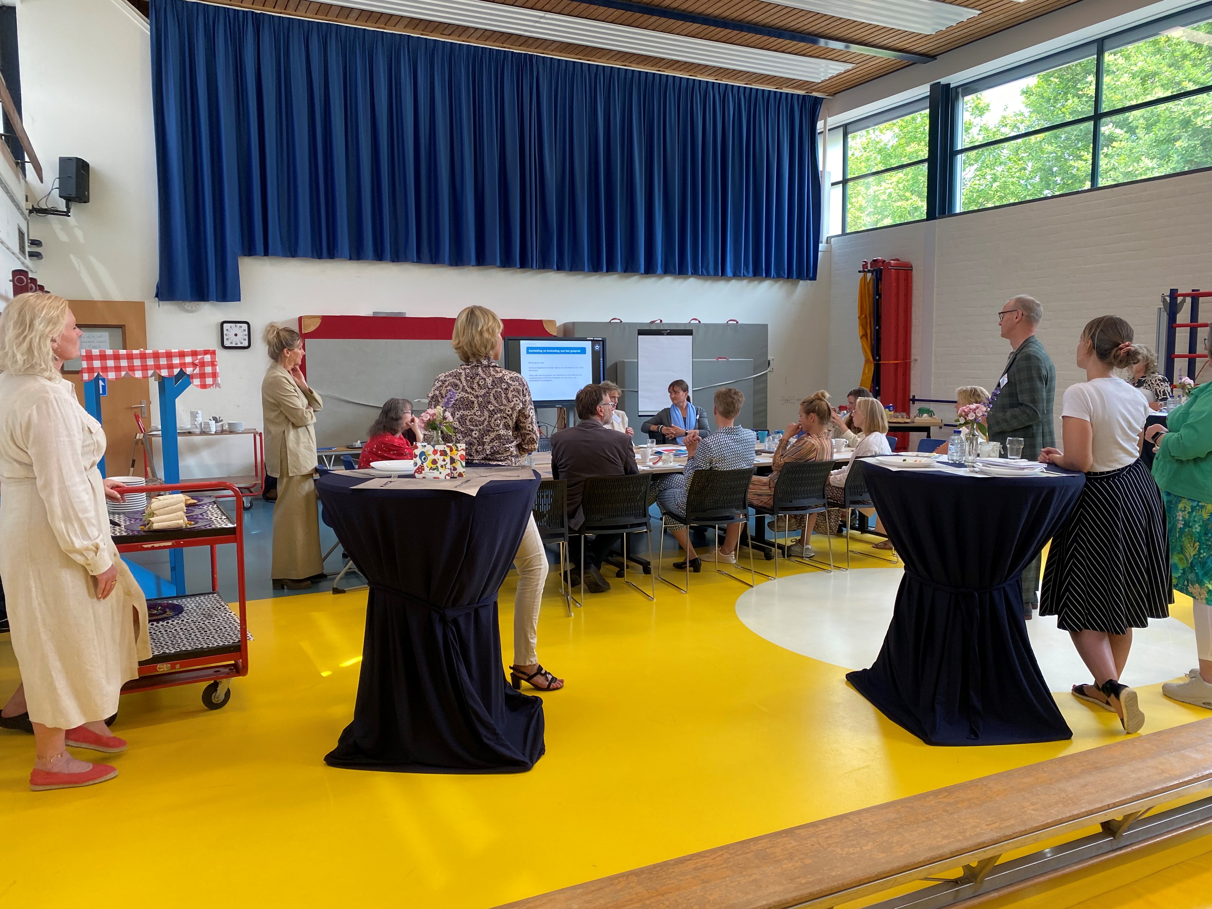 De Onderwijsspecialisten in gesprek met de inspecteur-generaal van het Onderwijs