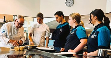 Professionele koeken uit een professionele keuken op vso De Linde